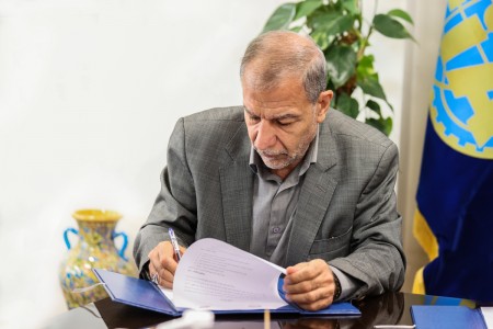 آیین انعقاد تفاهم نامه همکاری کانون جهانگردی و اتومبیلرانی با صندوق اعتباری هنر
