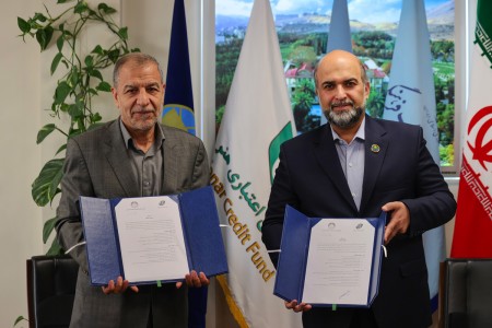 آیین انعقاد تفاهم نامه همکاری کانون جهانگردی و اتومبیلرانی با صندوق اعتباری هنر