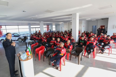 دوره آموزشی امداد و نجات و رانندگی ایمن ویژه امدادگران امداد خودرو کانون جهانگردی و اتومبیلرانی