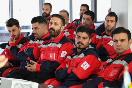 دوره آموزشی امداد و نجات و رانندگی ایمن ویژه امدادگران امداد خودرو کانون جهانگردی و اتومبیلرانی