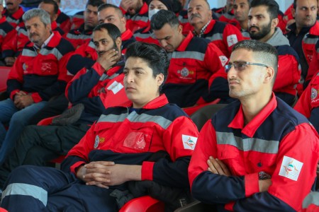 دوره آموزشی امداد و نجات و رانندگی ایمن ویژه امدادگران امداد خودرو کانون جهانگردی و اتومبیلرانی